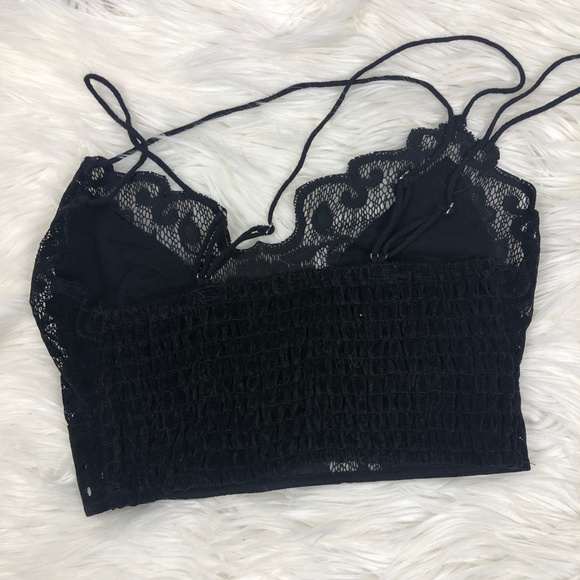 NEW Free People Madonna velvet adella bralette - Picture 3 of 3